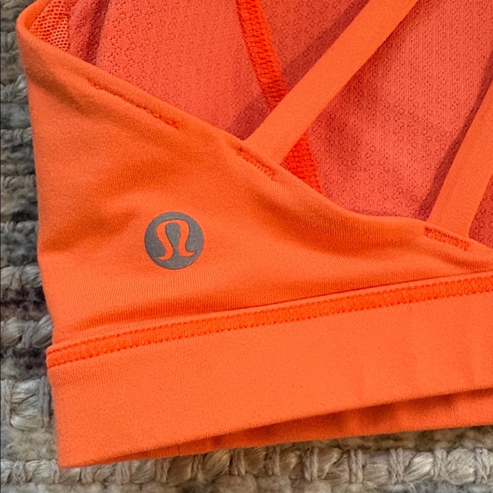 .✦ ݁˖Flash Sale.✦ ݁˖ lululemon free to be serene bra *c/d cup highlight orange - Picture 4 of 7
